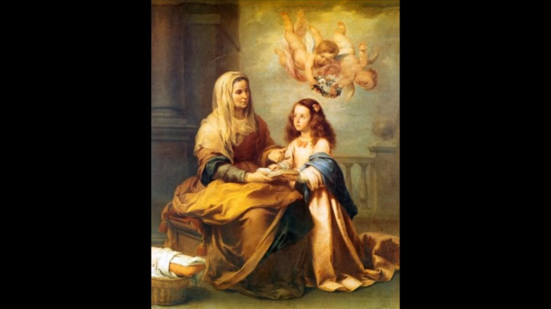 ⁣St Anne Merited to Bear the Mother of God