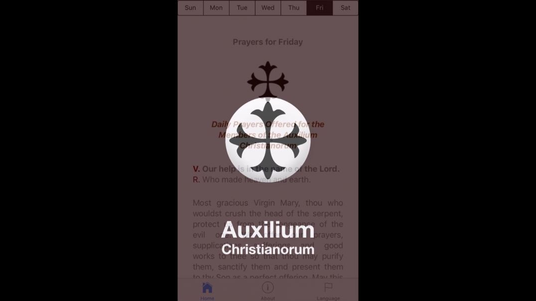 Auxilium Christianorum Apps Now Available & New Website