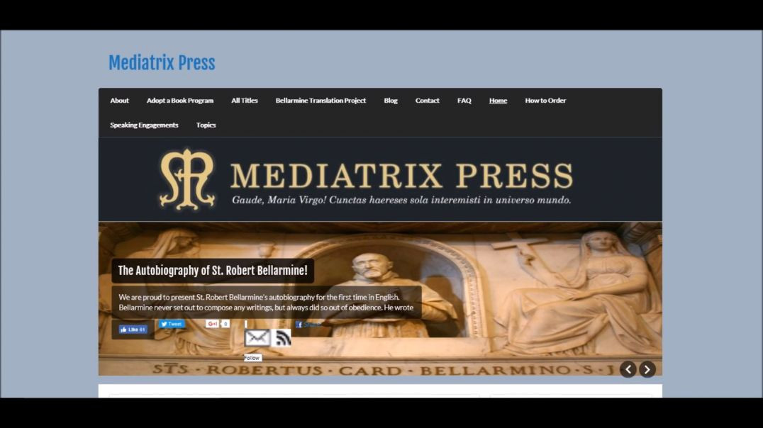 ⁣Mediatrix Press: Translating & Restoring Catholic Books