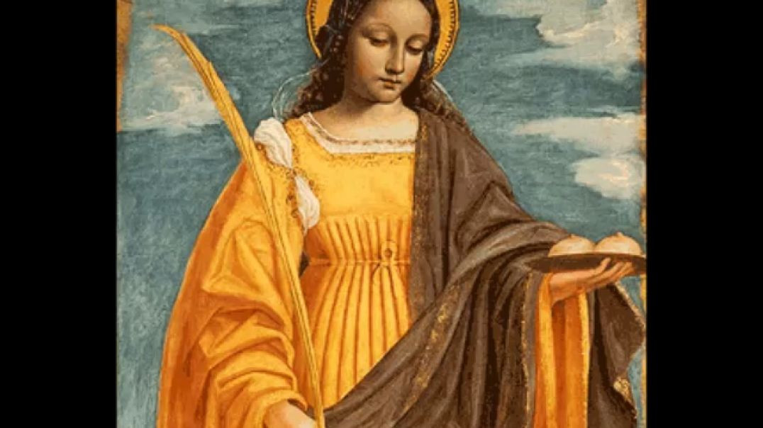 ⁣St. Agatha, Virgin & Martyr (Feast Day: February 5)