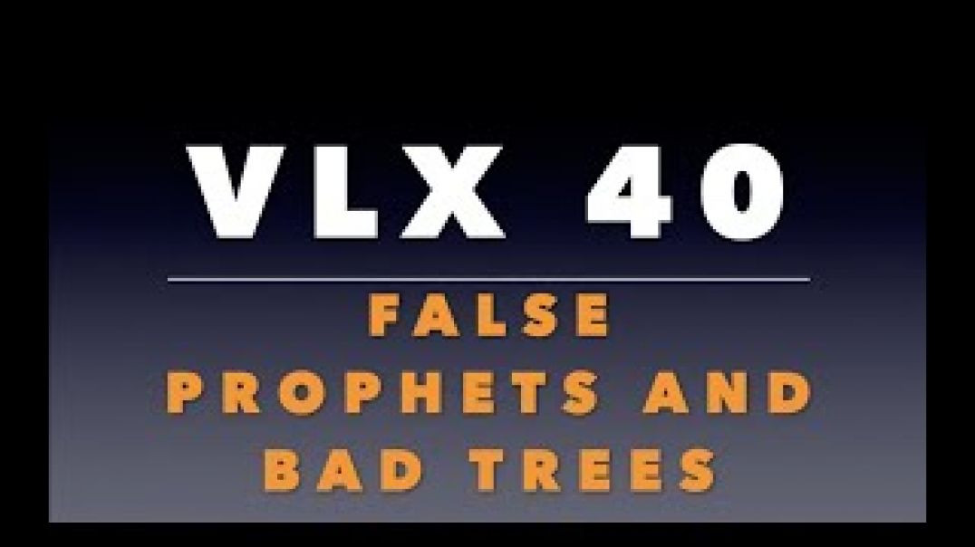 VLX 40.  Mt 7:15-20