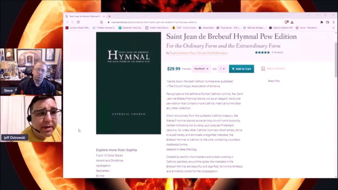 Book Review: Saint Jean de Brebeuf Hymnal Pew Edition w/ Jeff Ostrowski of CC Watershed