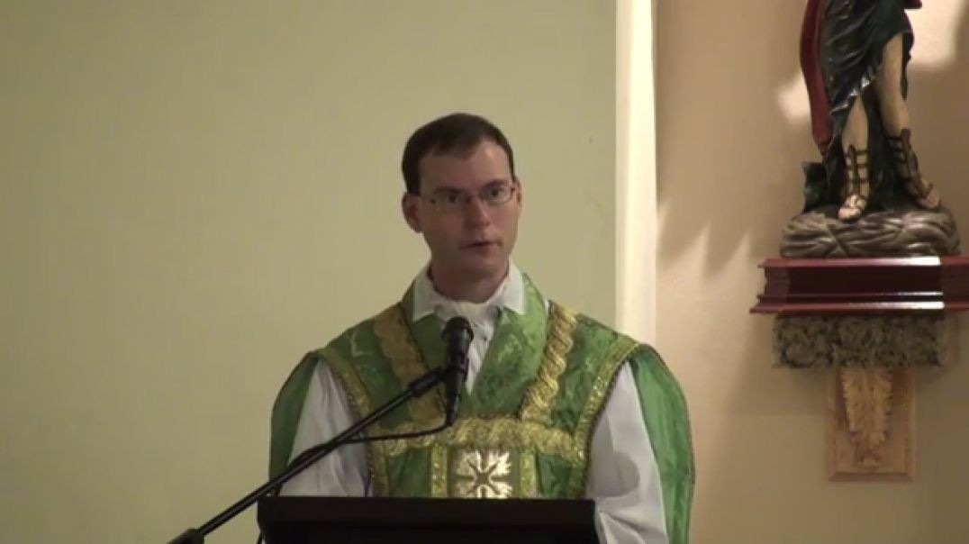 Mercy & Justice ~ Fr Walker, FSSP