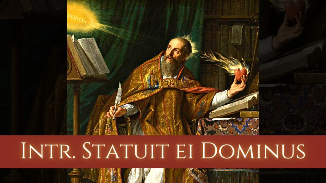 ⁣Introit - Statuit ei Dominus | Gregorian Chant