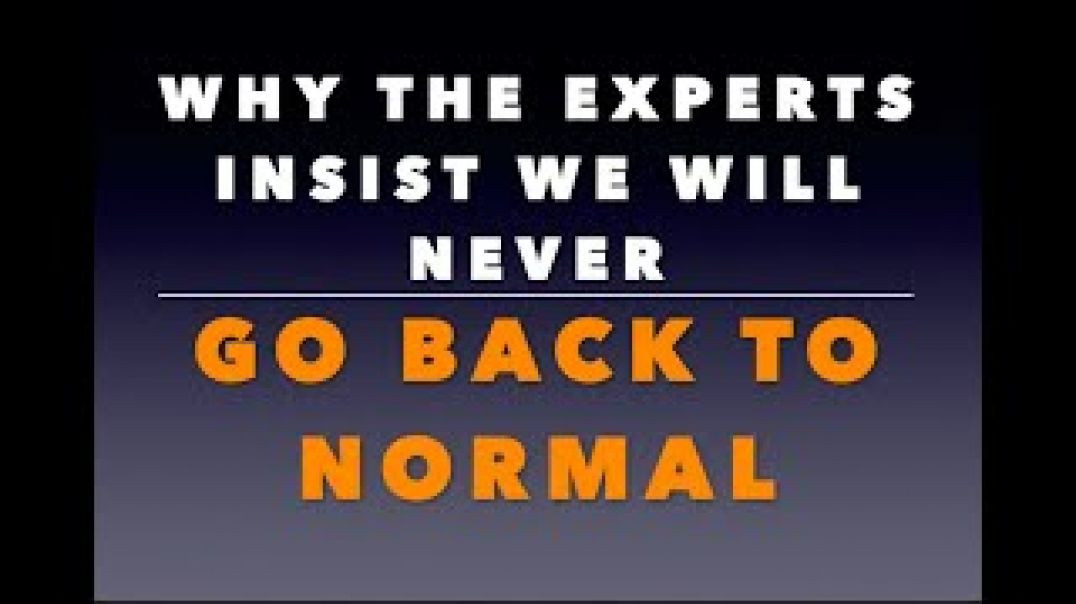 TCE 8: Why the Experts Insist We Will Never Go Back to Normal