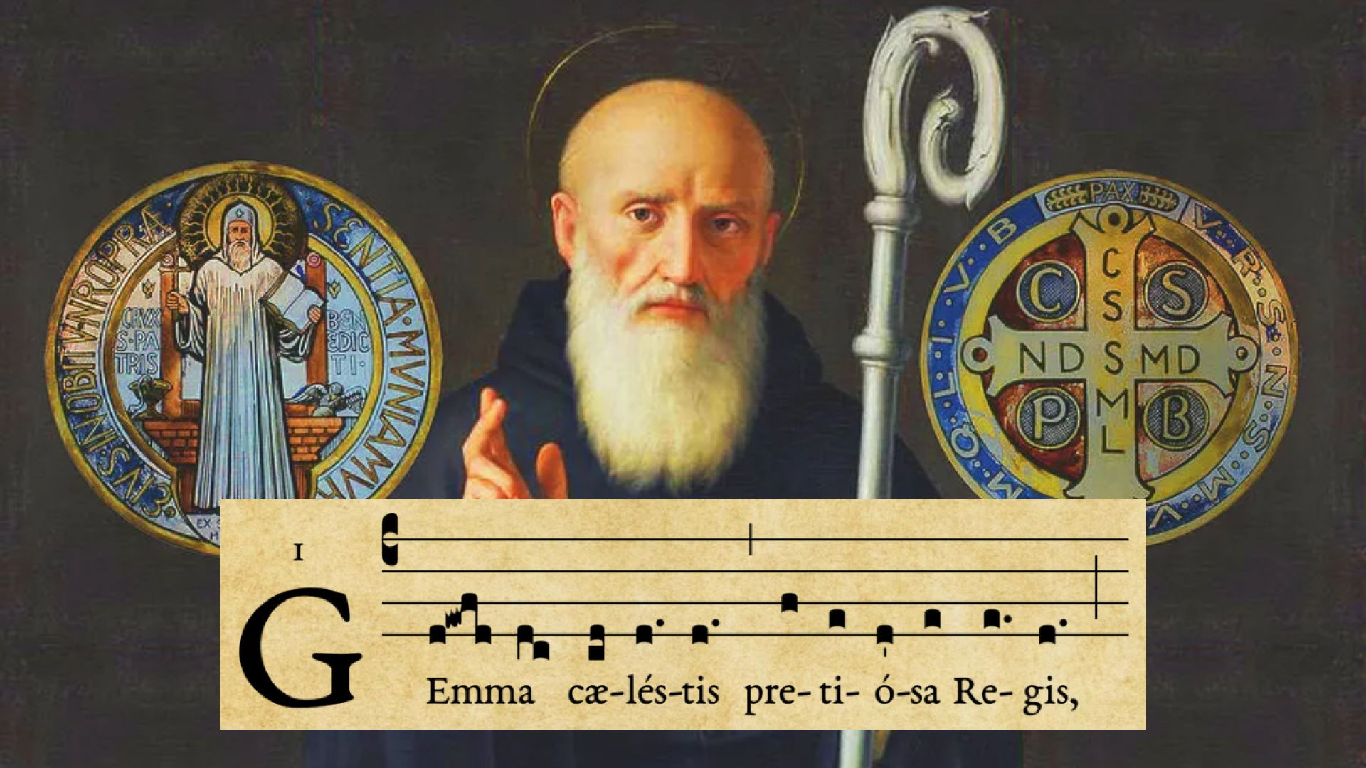⁣Hymn Gemma Caelestis | Transitus of St Benedict, July 11