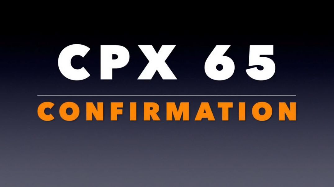 CPX 65_ Confirmation