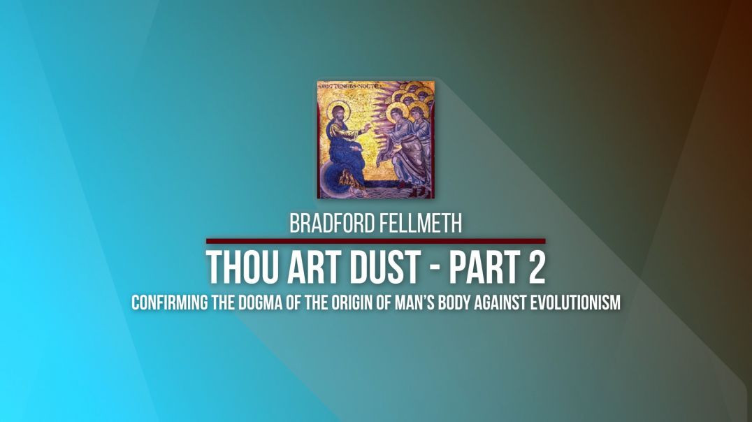 2020 Kolbe Center Conference: 08 Bradford Fellmeth - Thou Art Dust - Part 2