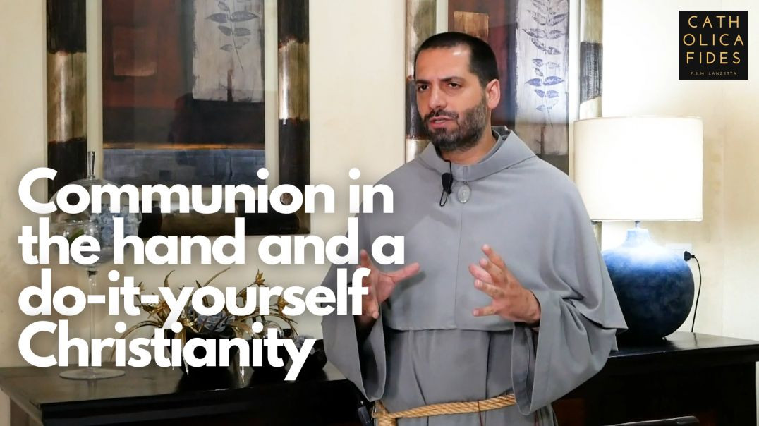 ⁣Communion in the Hand and DIY Christianity