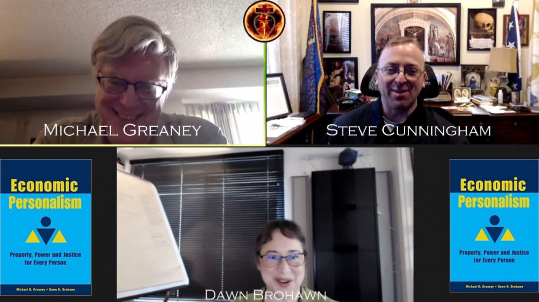 ⁣Resistance Podcast #171: Economic Personalism: Human Dignity w/ Michael Greaney & Dawn Brohawn