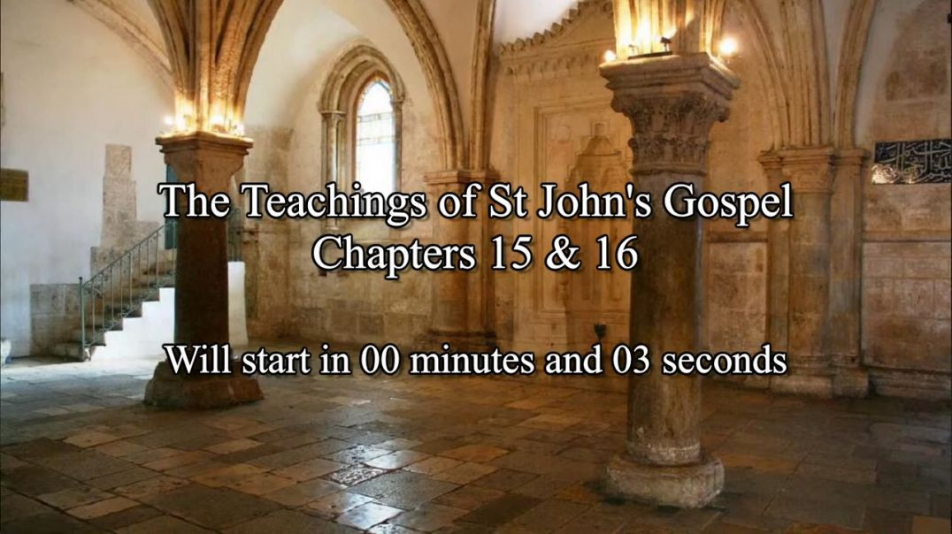 ⁣Gospel of St. John - Chapters 15 & 16: Bible Study