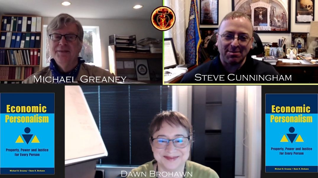 ⁣Resistance Podcast #164: Economic Personalism: Human Dignity w/ Michael Greaney & Dawn Brohawn