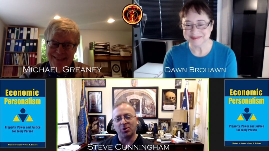 ⁣Resistance Podcast #179: Economic Personalism: Human Dignity w/ Michael Greaney & Dawn Brohawn