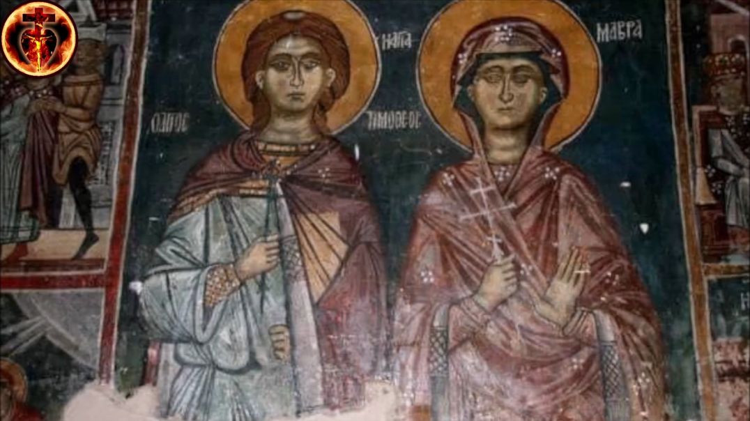 ⁣The Martyrdom of Ss. Timothy and Maura (3 May) - Till Death Do Us Part
