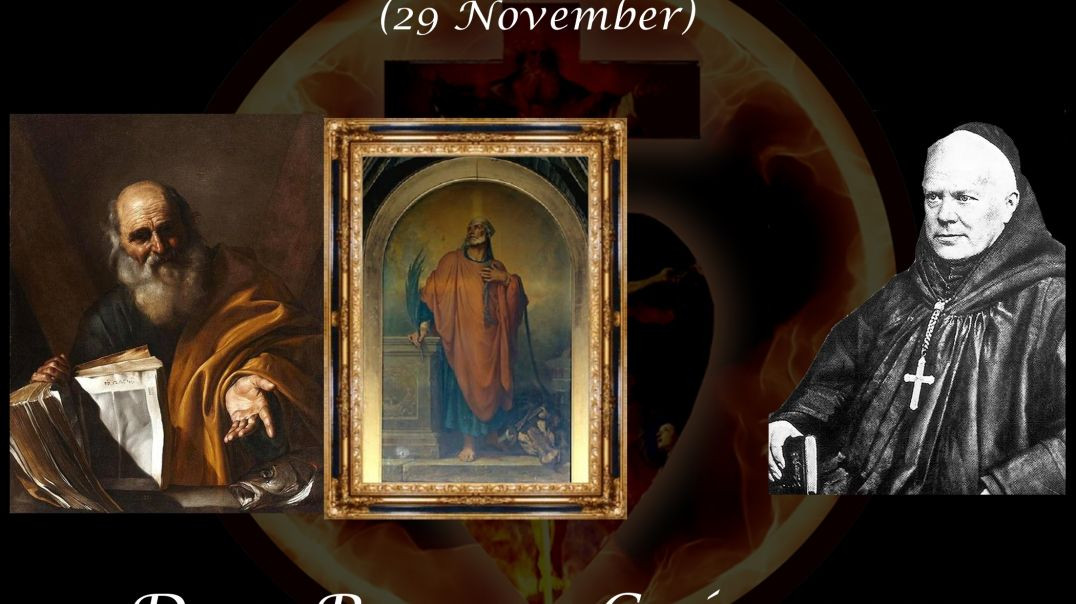 Vigil of St. Andrew & St. Saturninus, Martyr (29 November) ~ Dom Prosper Guéranger