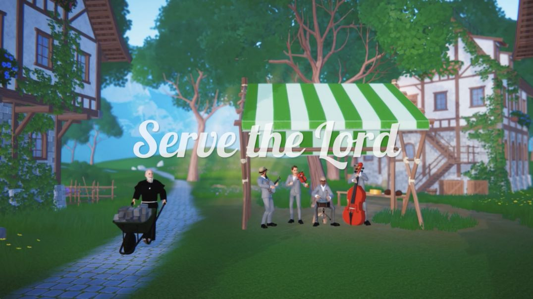 ⁣Serve the Lord - Bluegrass