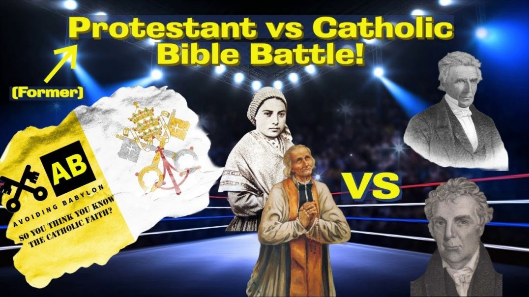 ⁣Protestant vs Catholic Bible Battle! Converts from the Restoration Movement vs Cradle Catholics!