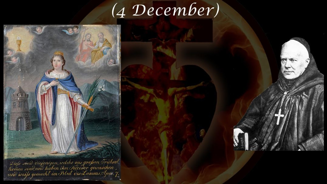 St. Barbara, Virgin & Martyr (4 December) ~ Dom Prosper Guéranger