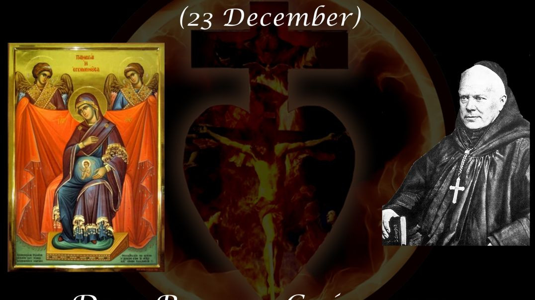 ⁣SEVENTH ANTIPHON: O Emmanuel! (23 December) ~ Dom Prosper Guéranger