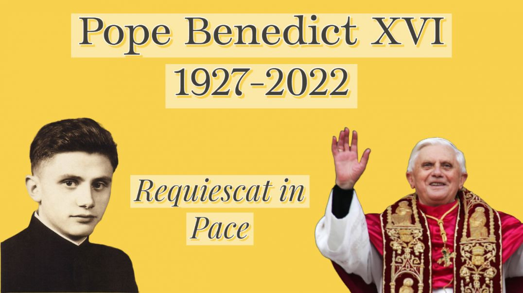 ⁣RIP Pope Benedict XVI - Our Thoughts and Memories of Joseph Ratzinger