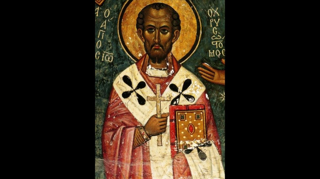 ⁣St. John Chrysostom (27 January): The Golden Mouth