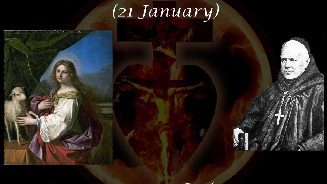 Saint Agnes, Virgin & Martyr (21 January) ~ Dom Prosper Guéranger