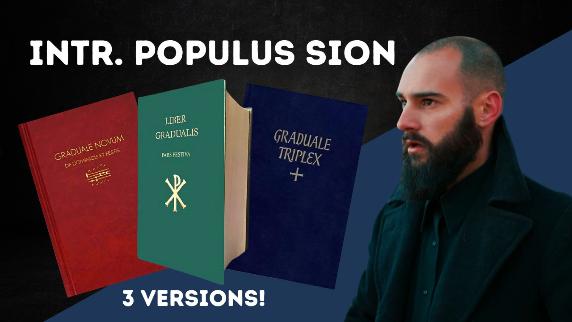 ⁣I recorded 3 versions of "Populus Sion" - here's what they sound like!