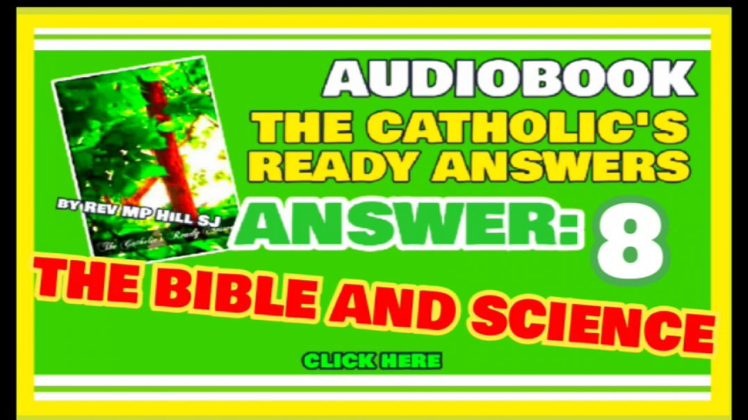 ⁣CATHOLIC READY ANSWER 8 - THE BIBLE AND SCIENCE
