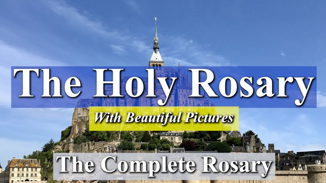 ⁣The Rosary With Beautiful Pictures | All Mysteries