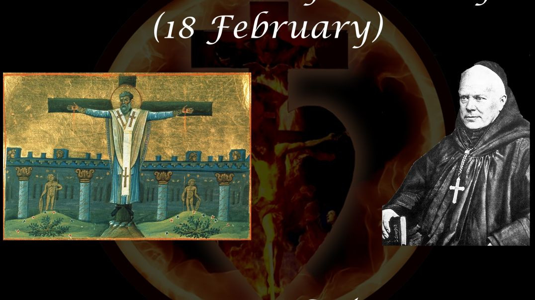 St. Simeon, Bishop & Martyr (18 February) ~ Dom Prosper Guéranger