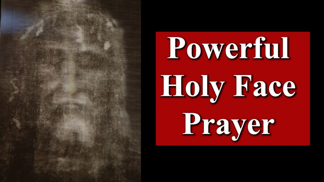⁣Powerful Holy Face Prayer To Appease God's Justice