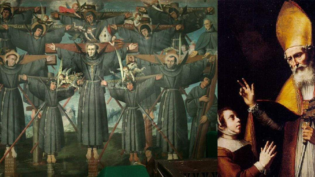 ⁣St. Peter Baptist and Companions, OFM, Martyrs & St. Blaise (3 February): The Glory of Martyrdom