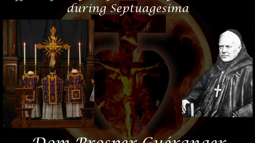 ⁣Office of Vespers for Sundays and Feasts, during Septuagesima ~ Dom Prosper Guéranger