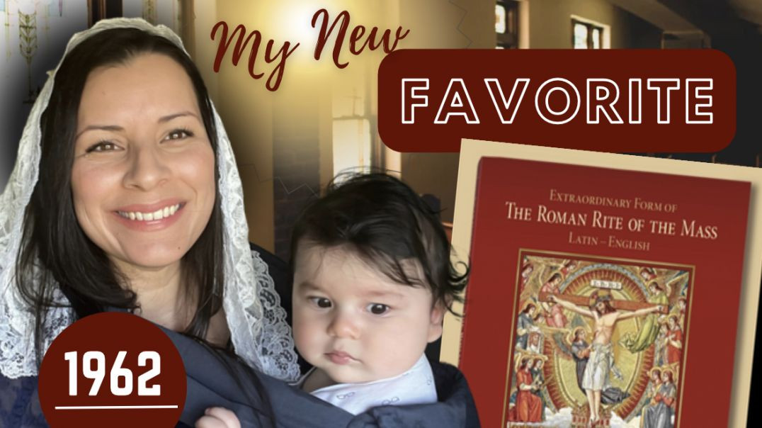 ⁣📕 Best TLM Missal for Moms with babies? Baronius, Angelus Press, Benedictus or my NEW FAVORITE ❤️(UPDATED)