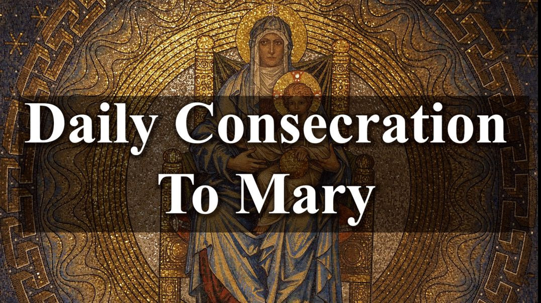 ⁣Daily Consecration To Mary - Give Your Day To The Blessed Mother