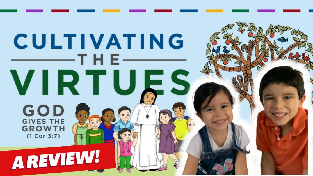 ⁣🙏🏻The BEST WAY to teach CATHOLIC VIRTUES to Children! (Easy, Homeschool Curriculum with no prep) 💖