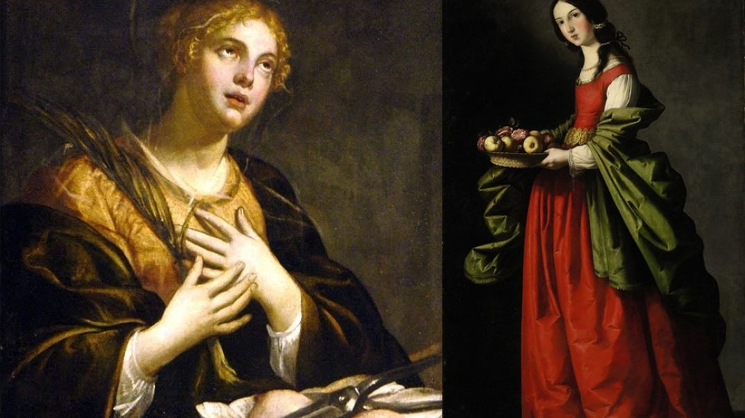 ⁣St. Agatha (5 February) & St. Dorothy (6 February): God Lets the Public Know About His Martyrs