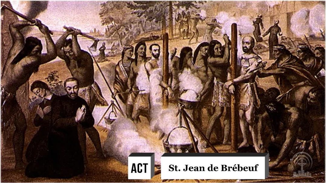 "If you're not with Me...you're against Me!" and a Jesuit martyred by the Iroquois!
