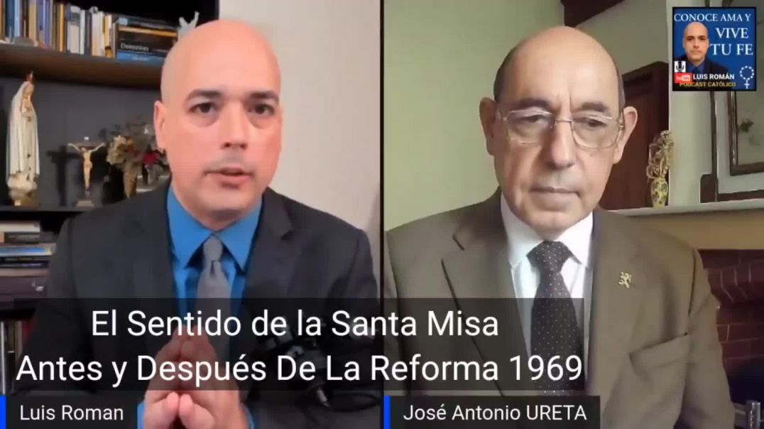 ⁣SACRIFICIO O BANQUETE  / El Sentido de la Santa Misa  / Sr Jose Antonio Ureta y Luis Román