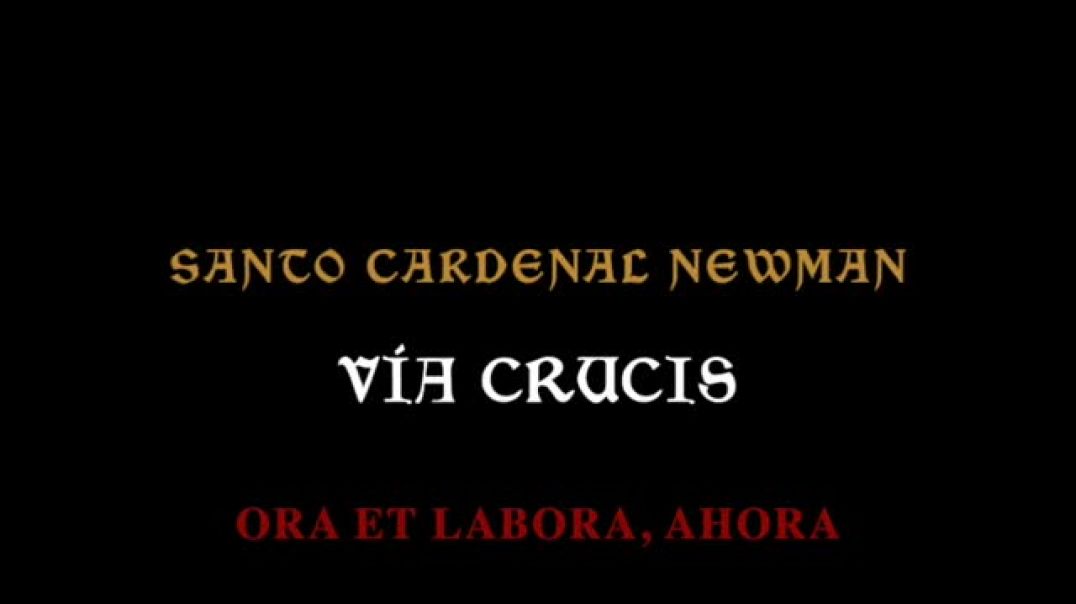 ⁣Via Crucis - Meditaciones del Santo Cardenal Newman