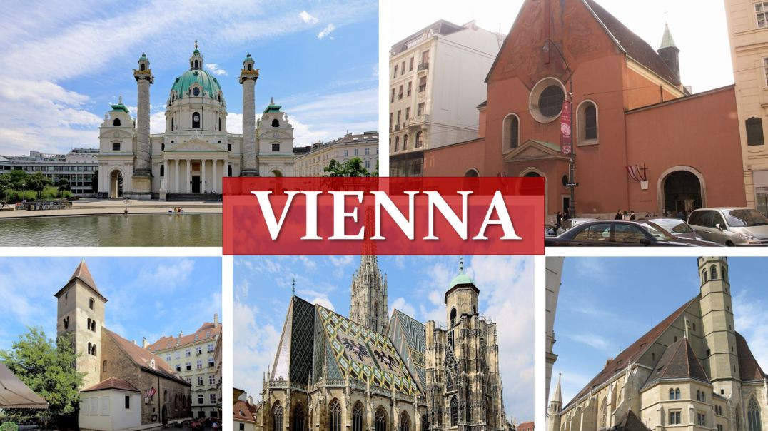 ⁣Top 5 Most Interesting Churches in Vienna (Austria)