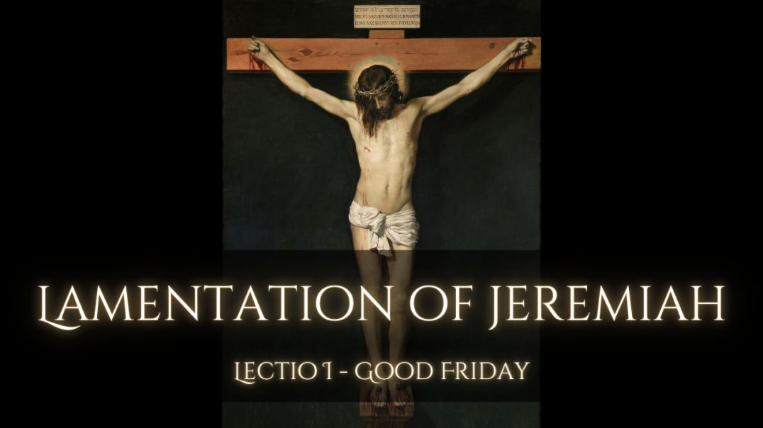 Lamentations for Tenebrae - lectio 1 | Gregorian Chant for Good Friday