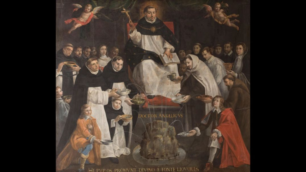 ⁣St. Thomas Aquinas (7 March): Faithful Student of the Fathers
