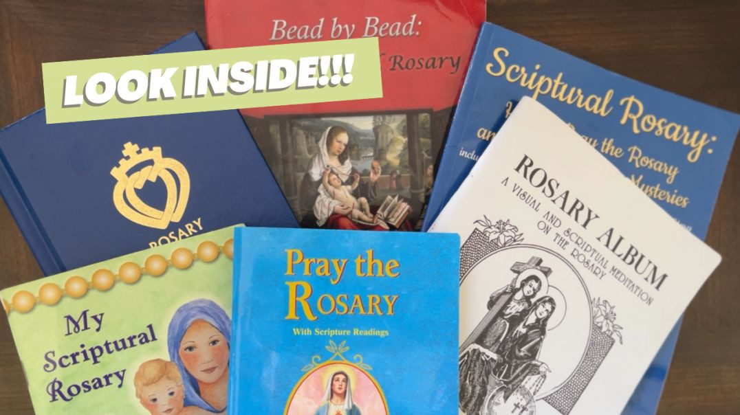 7 Scriptural Rosary Books (includes a few unique options)