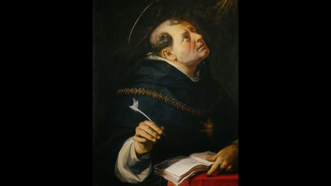 ⁣St. Thomas Aquinas (7 March): Angelic Brilliance of the  Dumb Ox