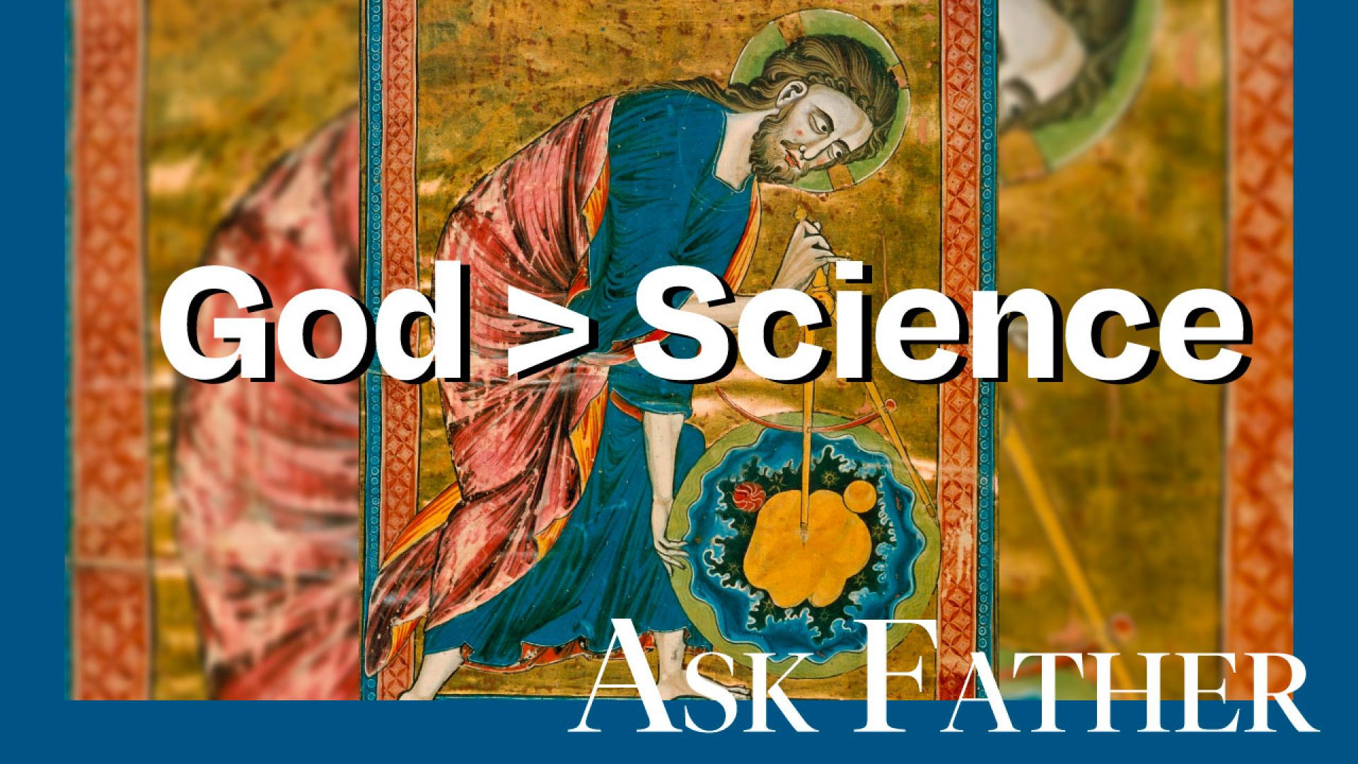 ⁣God over "science"