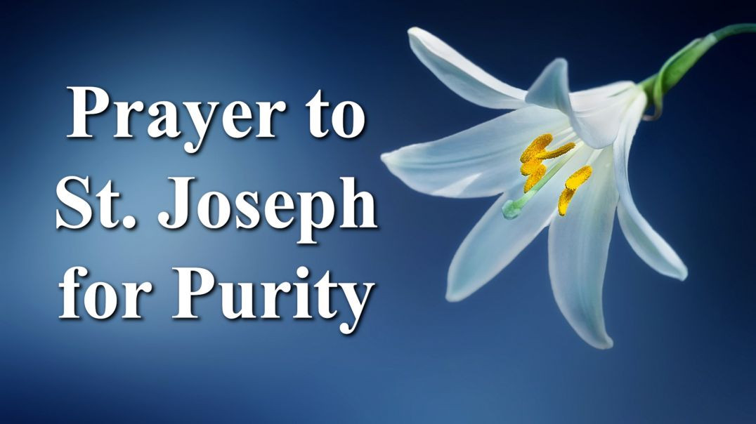 ⁣Prayer To St. Joseph For Purity