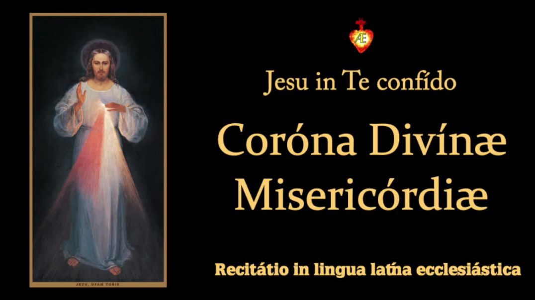 ⁣Chaplet of Divine Mercy in ecclesiastic latin, Coronilla de la divina misericordia en latín