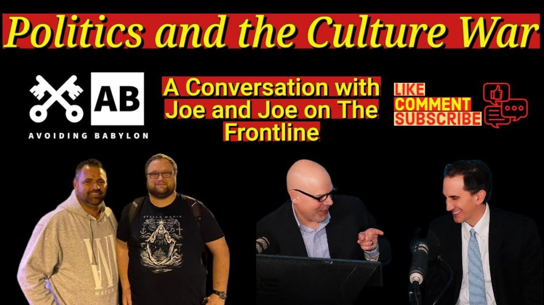 Trump, Politics, & The Culture War - A Convo with Joe P from The Front Line