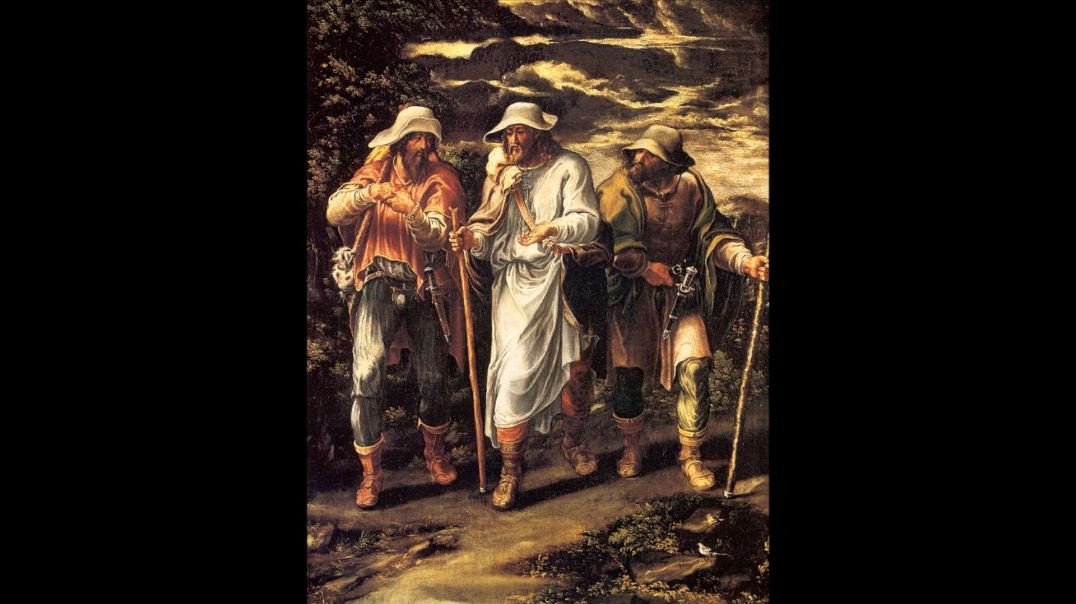⁣Easter Monday: Emmaus Breaking of the Bread